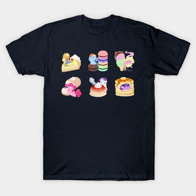 Ponies x Sweets T-Shirt by Eiskafe